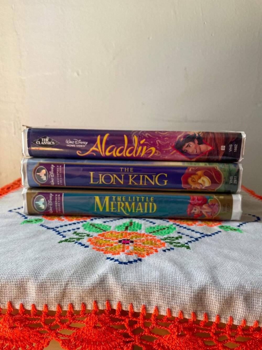 90s Disney Hits VHS Bundle